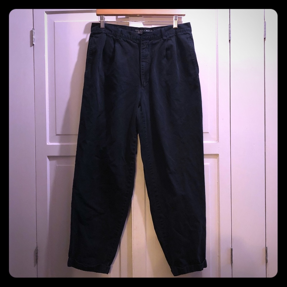Gap Early 90’s Easy Fit Navy Pants 34/30